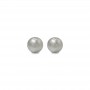 Perlas de algodón 10mm(Japón), color gray