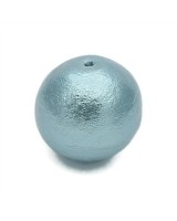 Хлопковый жемчуг 20мм(Япония), цвет gray blue