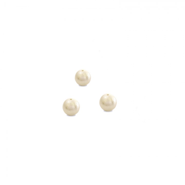 6mm round cotton pearls(Japan), color off white