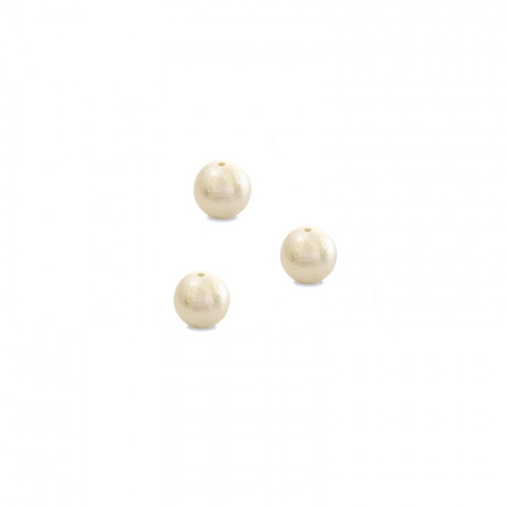 8mm round cotton pearls(Japan), color off white