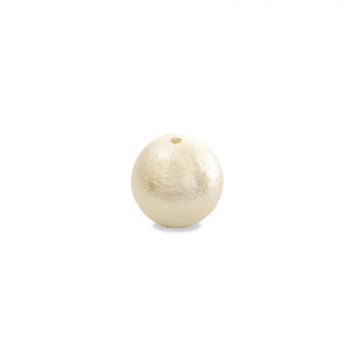 Perlas de algodón 12mm(Japón), color off white