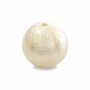 Perlas de algodón 18mm(Japón), color off white