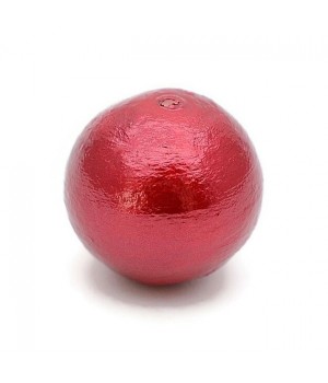 Хлопковый жемчуг 20мм(Япония), цвет красный