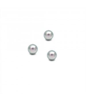 Cotton pearl 8mm(Japan), color rich gray