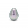 12:16mm cotton pearl drop(Japan), color rich gray