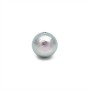 Perlas de algodón 12mm(Japón), color rich gray