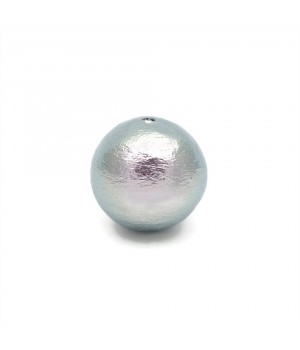 Cotton pearl 14mm(Japan), color rich gray