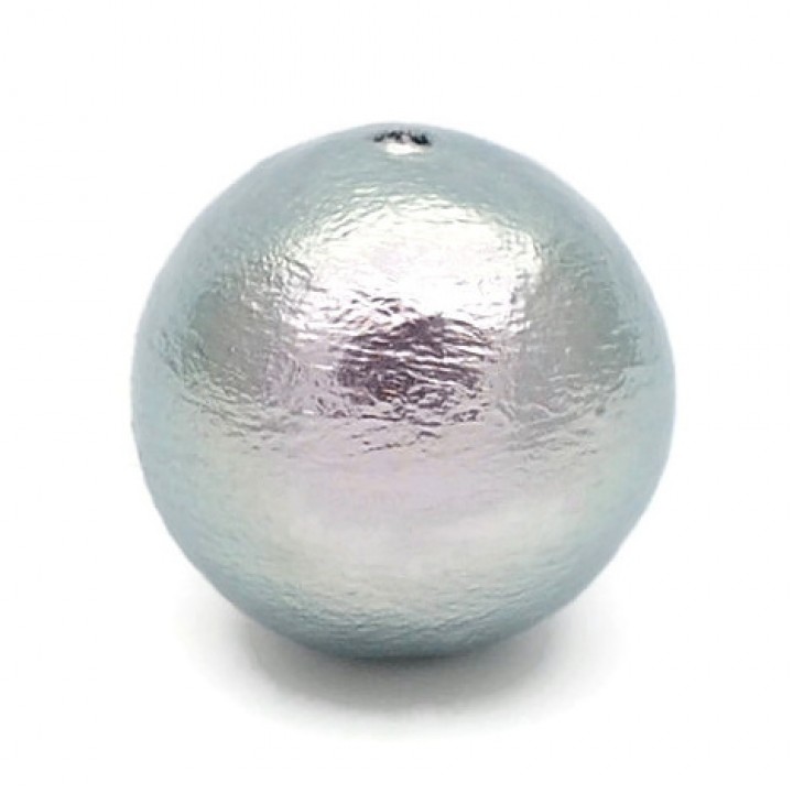 Perlas de algodón 25mm(Japón), color rich gray