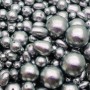 15:20mm cotton pearl drop(Japan), color rich gray