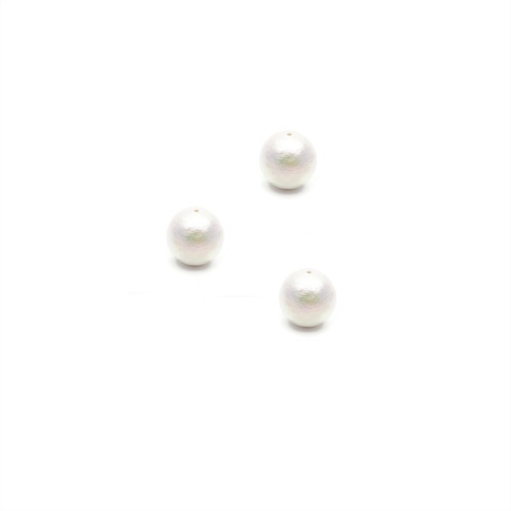 Cotton pearl 8mm(Japan), color rich white