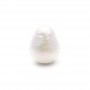 12:16mm cotton pearl drop(Japan), color rich white