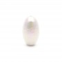 8:14mm cotton pearl oval(Japan), color rich white