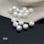 Perlas de algodón 6mm(Japón), color blanco
