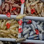 Бусина Рыбка Чешское стекло цвет светлая карамель, 1 штука