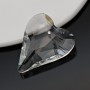 Colgante de cristal Corazón 38mm color Crystal, 1 pieza