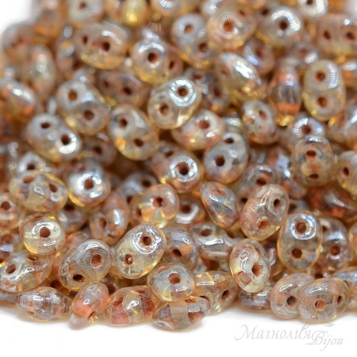 SuperDuo "Crystal Picasso" 2.5:5mm, 10g