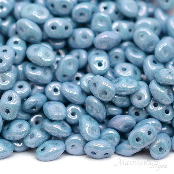 SuperDuo "Blue Luster" 2.5:5mm, 10g