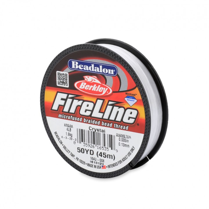 Crystal Fireline 4lb 0.13mm, bobina 45m