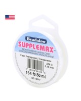 Мононить(иллюзионная нить) Beadalon Supplemax 0.15мм прозрачная, 50 метров