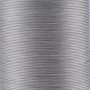 Hilo de acero "Beadalon 7" 0.46mm recubierto de nylon color plata, 1 bobina(9.2m)