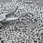 One Touch Crimps(2 in 1) 100 pieces, platinum plated
