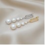 Earrings Elegant with white pearls