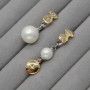 Round Shell Pearl Bead 12mm, color white pearlescent