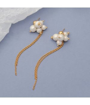 Pendientes de Perlas de Concha, 1 par