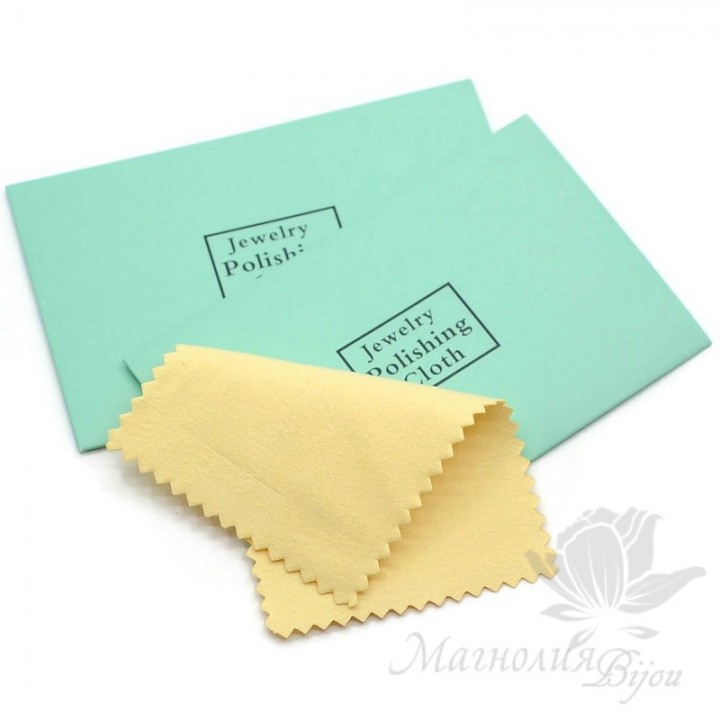 Napkin for cleaning silver and jewelry, 1 piece