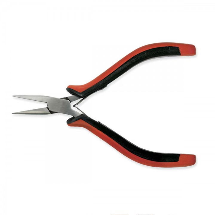 Тонкогубцы ювелирные SUPERFINE ERGO 12.5см, нержавеющая сталь