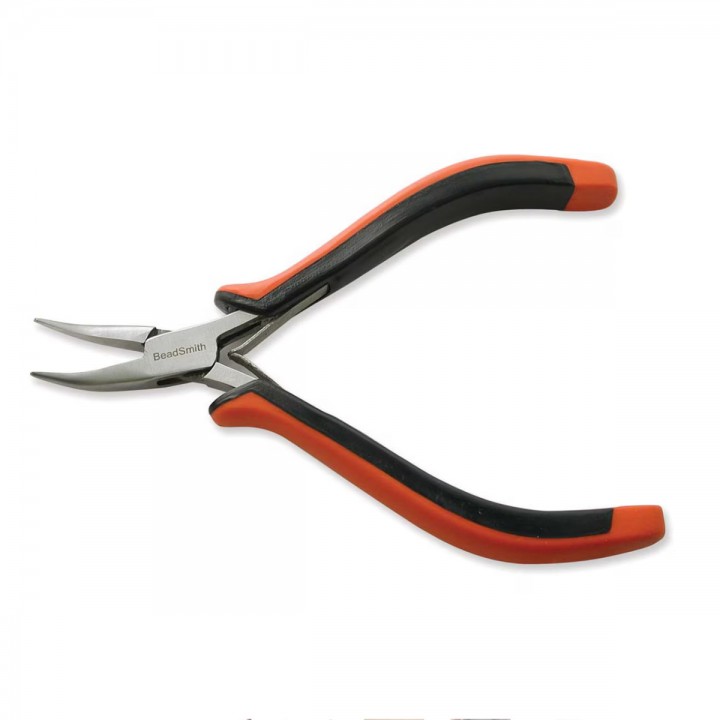 Тонкогубцы угловые SUPERFINE ERGO 12.5см, нержавеющая сталь