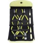 Set of 8 Jewelry Tools in BeadSmith Pencil Case, Light Olive