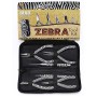 Zebra set of 6 jewelry tools in a pencil case