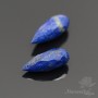 Lapis lazuli faceted drop ~20:8mm, 1 piece
