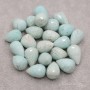 Amazonite faceted drop ~14:10mm, 1 piece