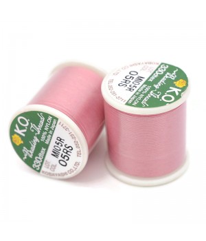 Нить для бисера K.O. катушка 50м, розовая