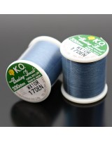 Нить для бисера K.O. катушка 50м, цвет деним