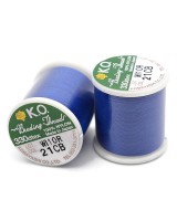 Нить для бисера K.O. катушка 50м, цвет синий