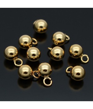 Colgantito Bola 6mm, dorado 16K