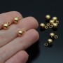 Colgantito Bola 6mm, dorado 16K