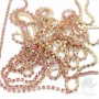 Strass chain "Rose 209" 1.5mm(10cm), 16k gold plated