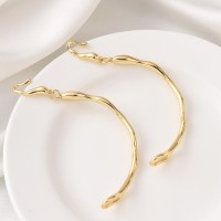 Set for making bracelet with Hook clasp, 18K gold plated