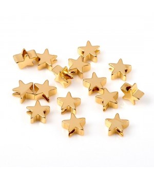 Brass Beads Star 8mm, 1 piece