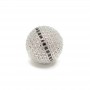 Bead Sphere 15mm, color platinum