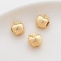 Brass Apple bead 10mm, 1 piece