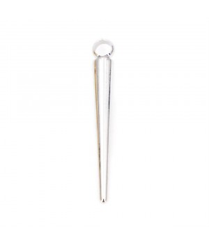 Colgante Espina(cono) 4.5:36mm, baño de platino