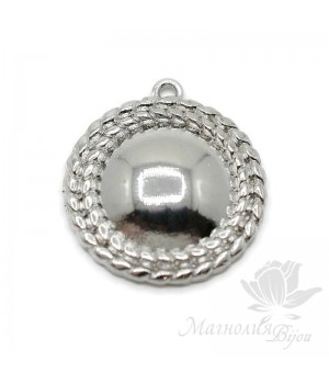 Medallion pendant, 925 silver plated