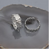 Base para Anillo, baño de platino