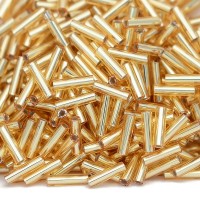 Стеклярус 6мм Miyuki BGL2-0003, 10 грамм