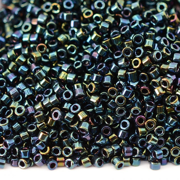 Beads Delica DB0002 Blue Iris, 5 grams